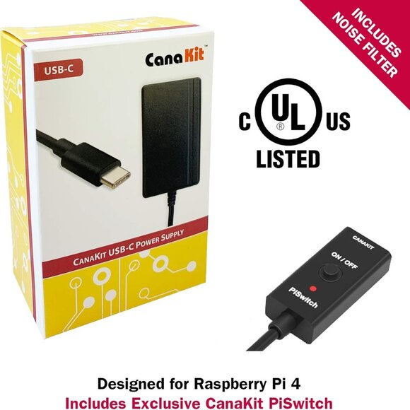NEW CanaKit Raspberry Pi4 Starter Kit 4GB RAM 32GB Storage - Picture 5 of 6